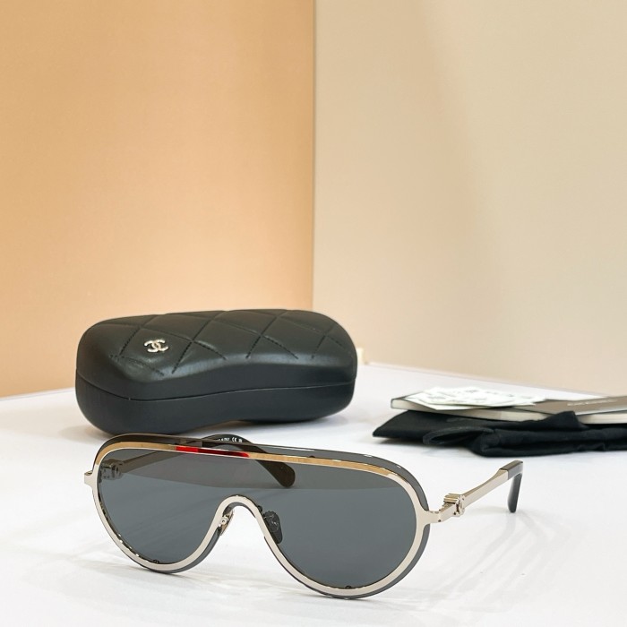 Chanel Sunglasses Shield Sunglasses Metal #385024