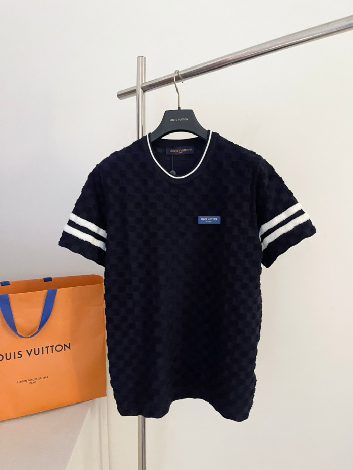 LOUIS VUITTON Damier Terry Tennis T-Shirt #385049