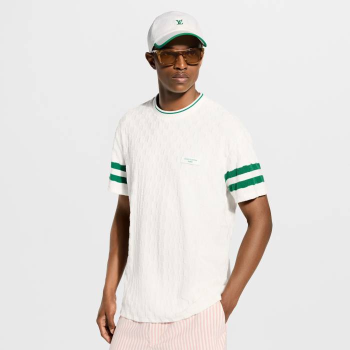 LOUIS VUITTON Damier Terry Tennis T-Shirt #385049