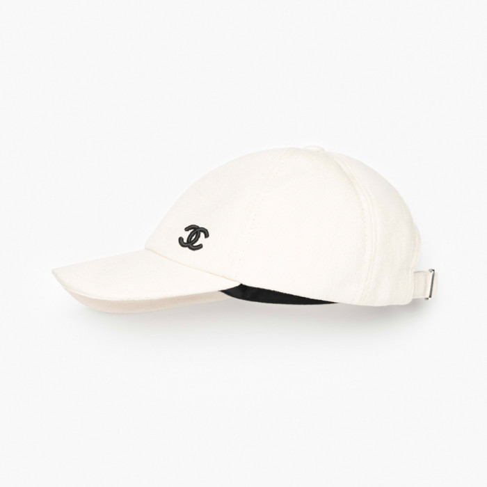 Chanel Cap Cotton Ecru #385034