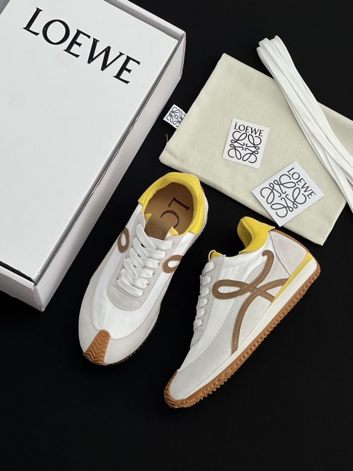 LOEWE Flow Runner 2.0 in Nylon and Suede #385055