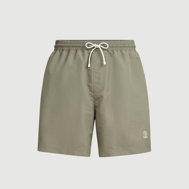 Brunello Cucinelli Swimsuit for Man in Khaki #385179