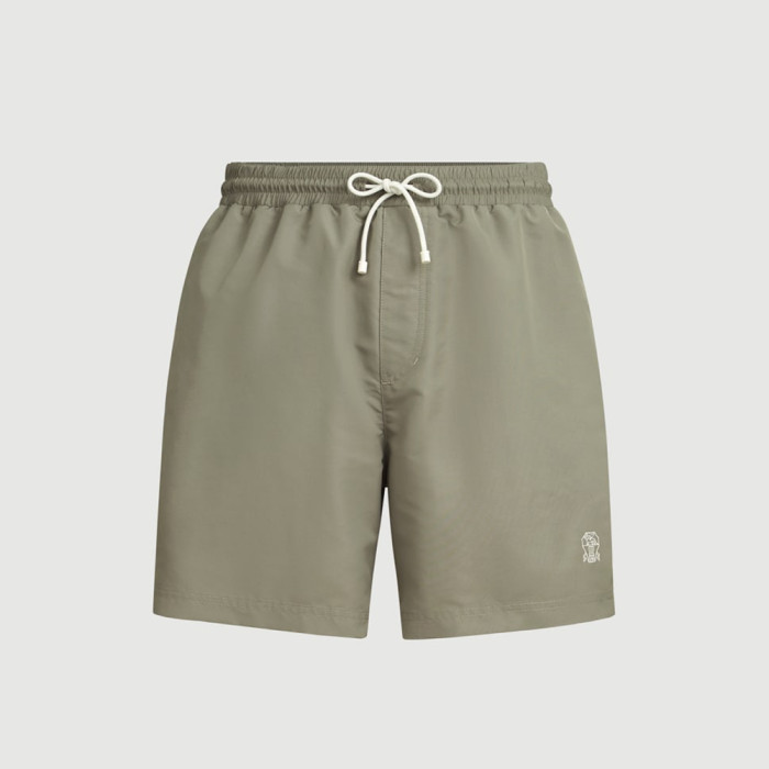 Brunello Cucinelli Swimsuit for Man in Khaki #385179