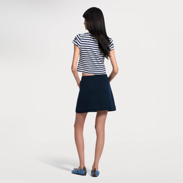 LOUIS VUITTON Striped Fitted T-Shirt #385203