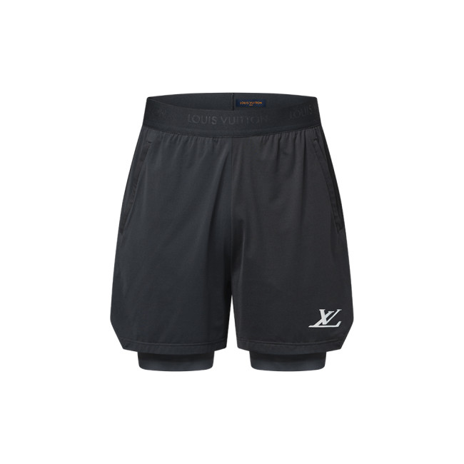 LOUIS VUITTON Double Layer Running Shorts #385289