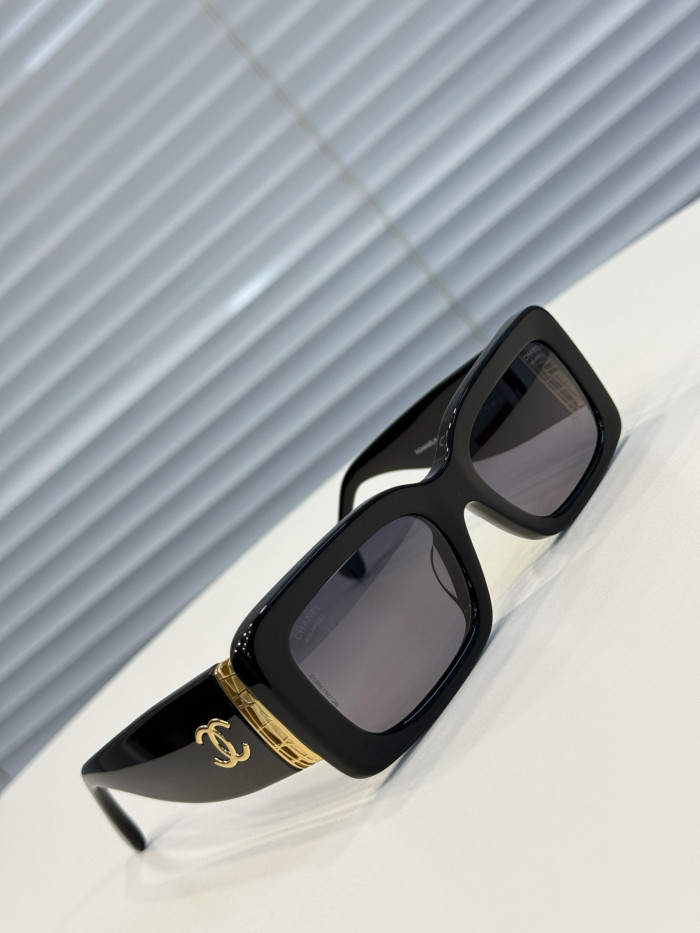 Chanel Rectangle Sunglasses #385454