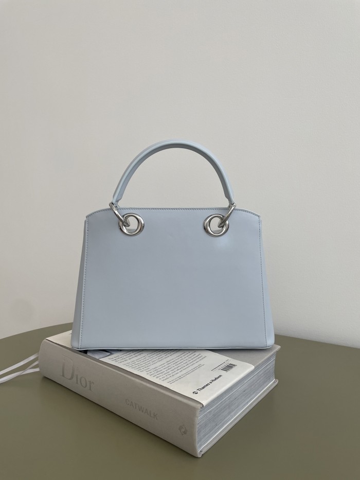DIOR Small Dior Cigale Bag Shiny Supple Calfskin #385466
