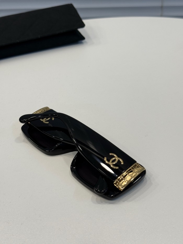 Chanel Rectangle Sunglasses #385454