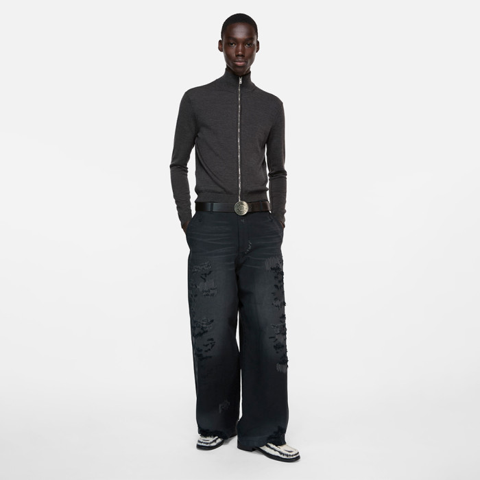 Acne Studios Mended Trousers Regular Fit #385205