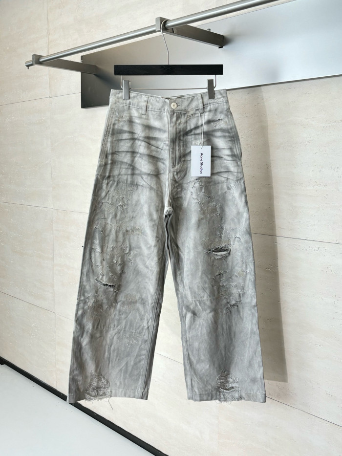 Acne Studios Mended Trousers Regular Fit #385205