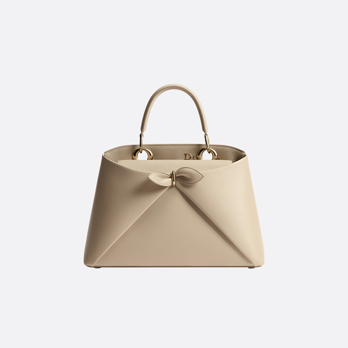 DIOR Small Dior Cigale Bag Shiny Supple Calfskin #385466