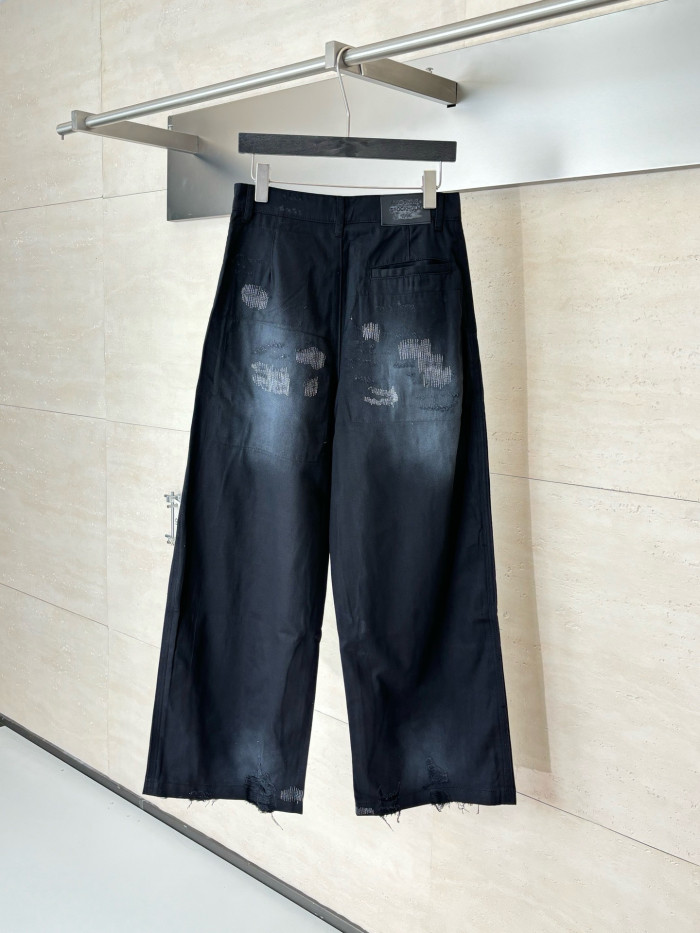 Acne Studios Mended Trousers Regular Fit #385205
