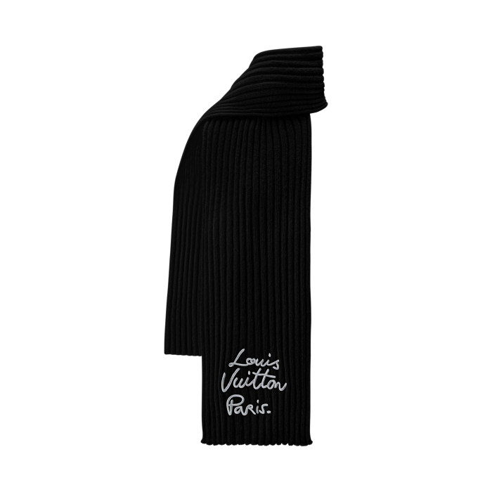 LOUIS VUITTON LV Script Scarf M97577 #385386