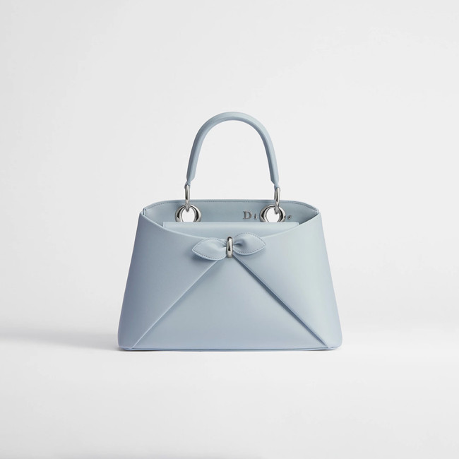 DIOR Small Dior Cigale Bag Shiny Supple Calfskin #385466