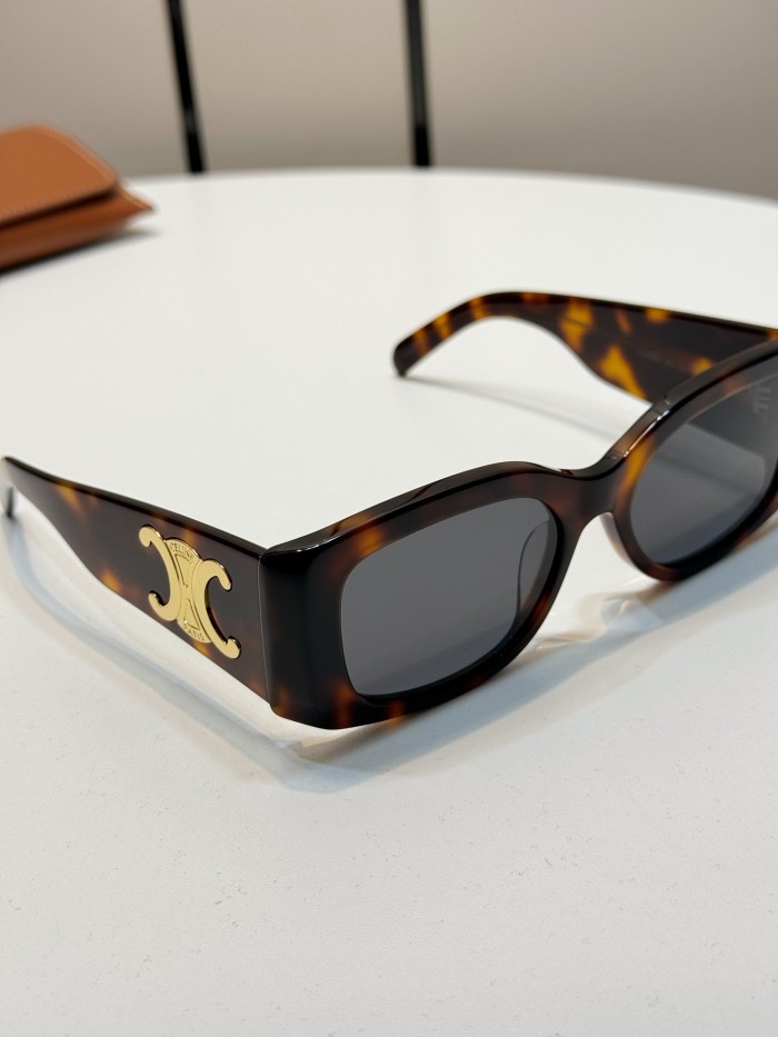 CELINE TRIOMPHE XL 01 SUNGLASSES IN ACETATE #385444