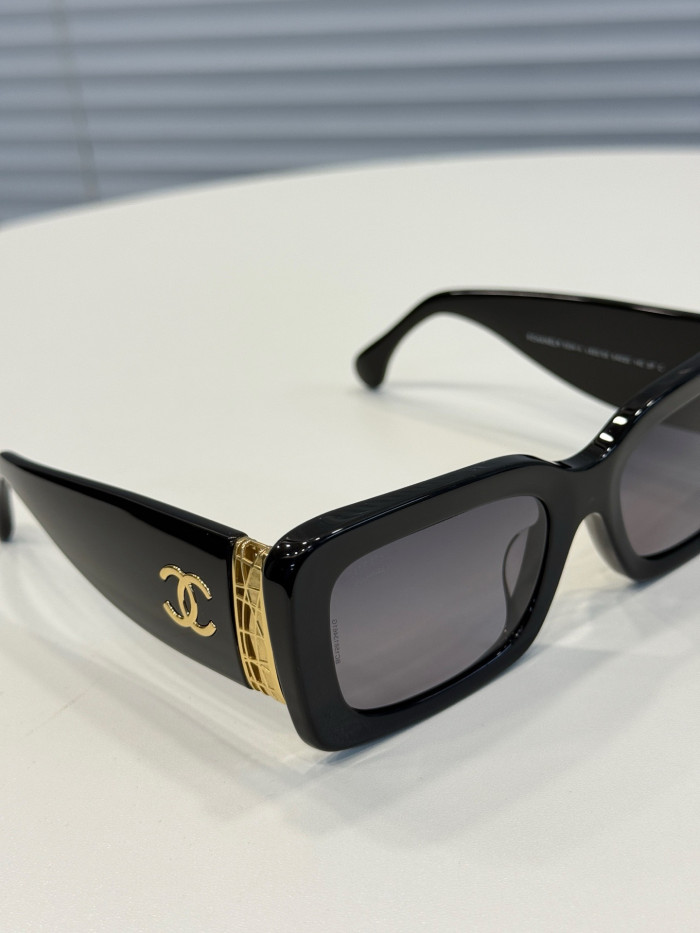 Chanel Rectangle Sunglasses #385454