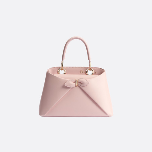 DIOR Small Dior Cigale Bag Shiny Supple Calfskin #385466