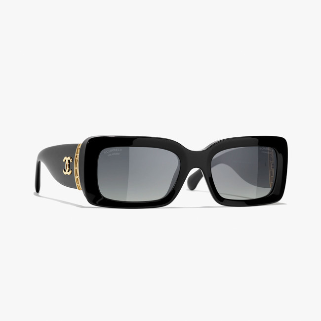 Chanel Rectangle Sunglasses #385454