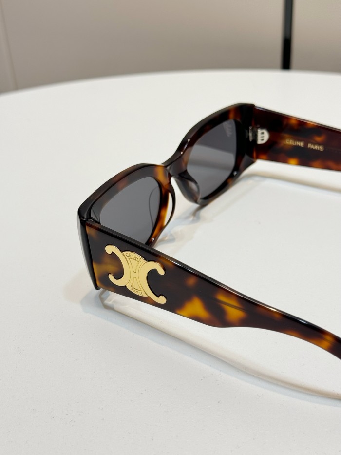 CELINE TRIOMPHE XL 01 SUNGLASSES IN ACETATE #385444