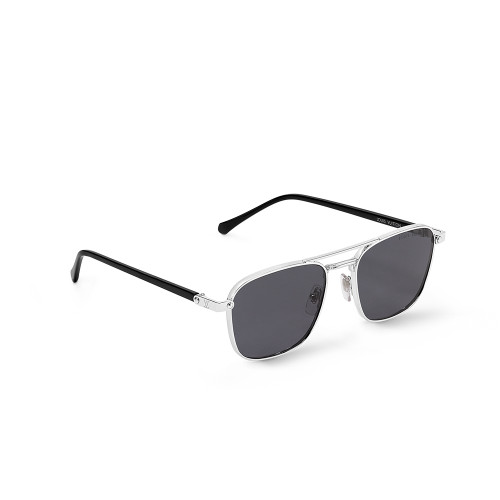 LOUIS VUITTON LV Signature Metal Square Sunglasses #385449