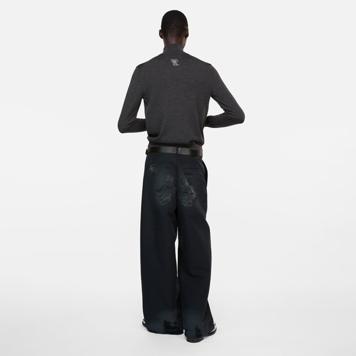 Acne Studios Mended Trousers Regular Fit #385205