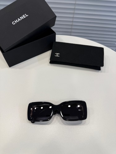 Chanel Rectangle Sunglasses #385454