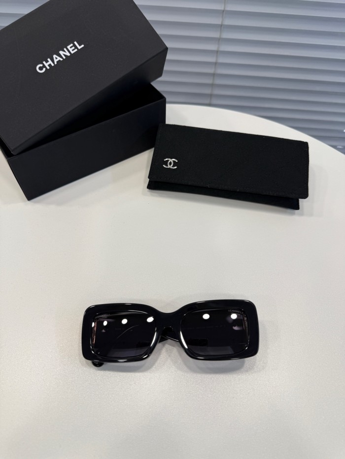 Chanel Rectangle Sunglasses #385454