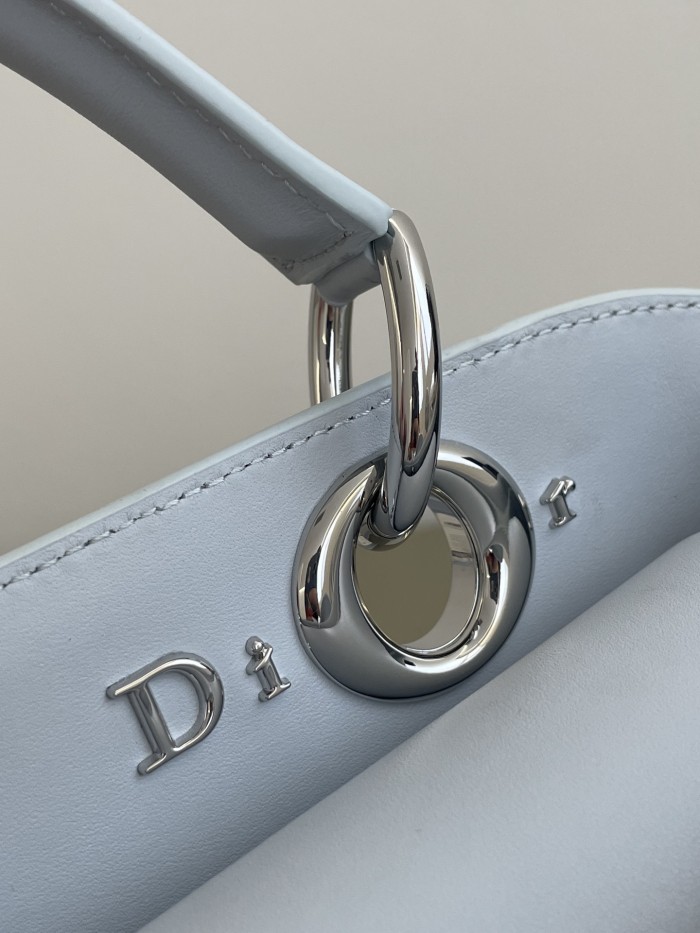 DIOR Small Dior Cigale Bag Shiny Supple Calfskin #385466