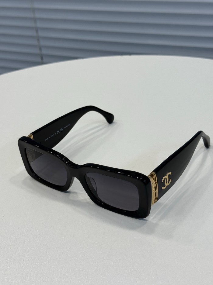 Chanel Rectangle Sunglasses #385454