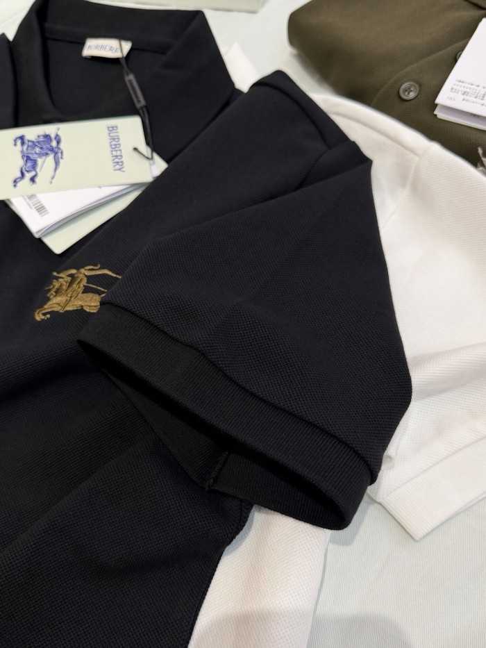Burberry Knight Cotton Polo Shirt #385541