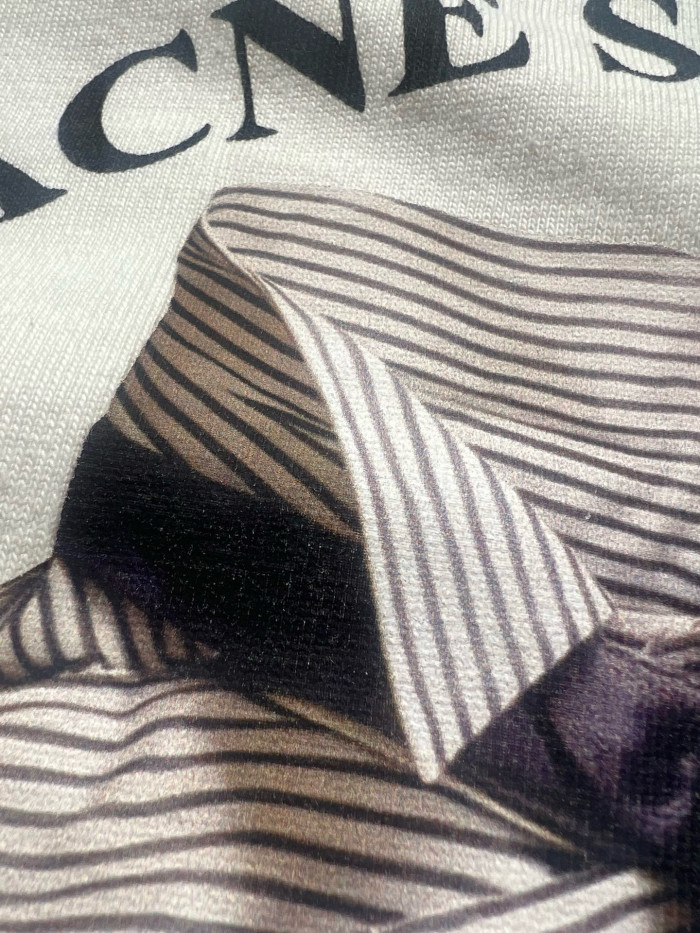 Acne Studios Printed T-Shirt Casual Fit White #385572