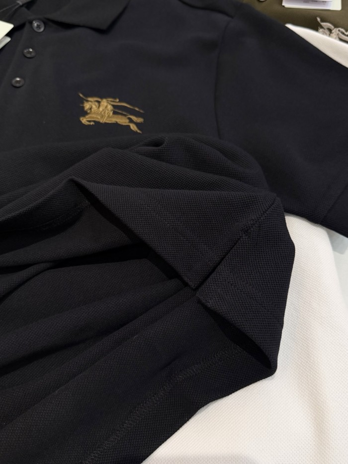 Burberry Knight Cotton Polo Shirt #385541