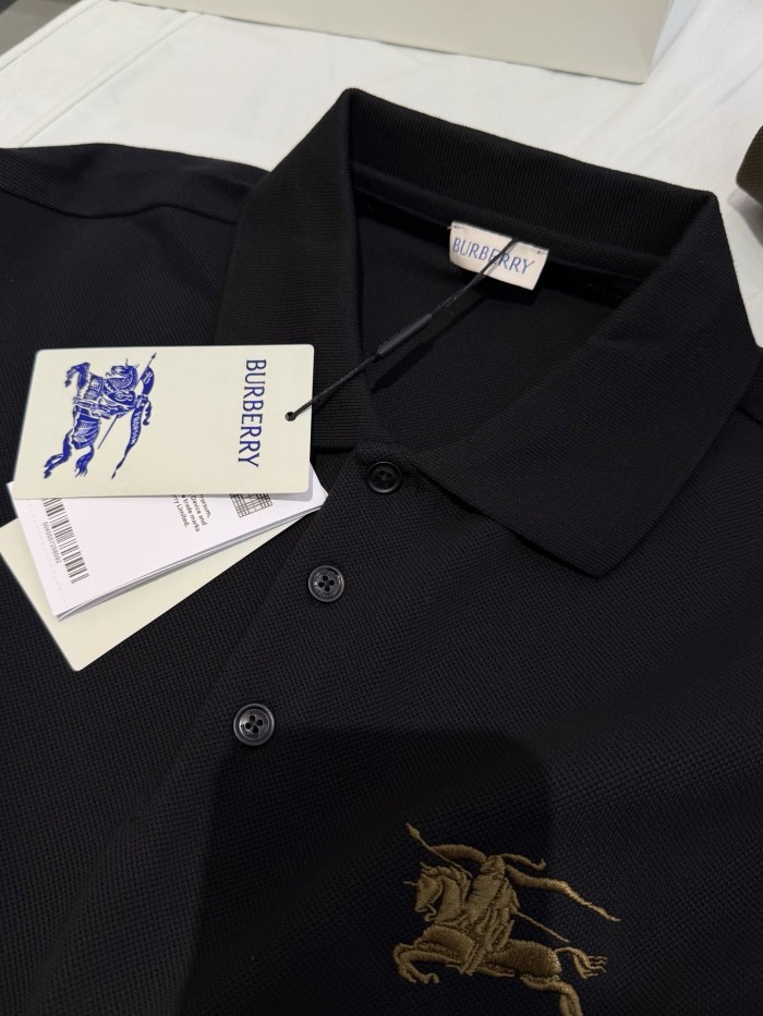 Burberry Knight Cotton Polo Shirt #385541