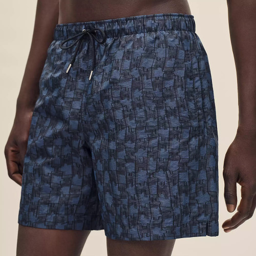 Hermès H Cut Remix Swim Trunks #385536
