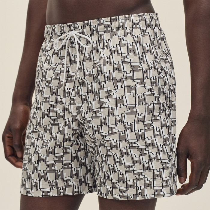 Hermès H Cut Remix Swim Trunks #385536