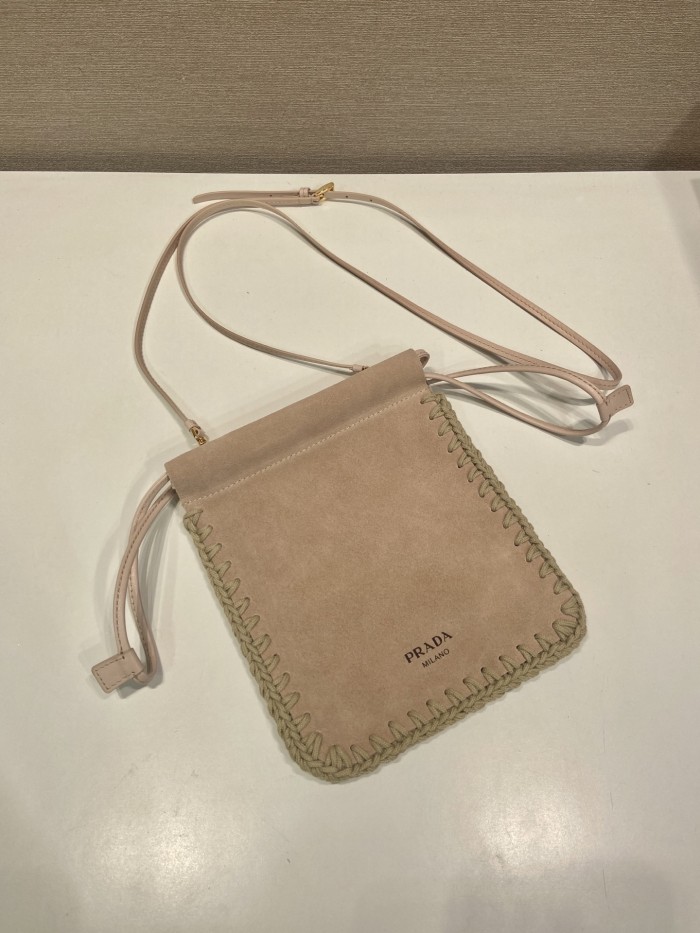 PRADA Agave Suede Smartphone Case #385517