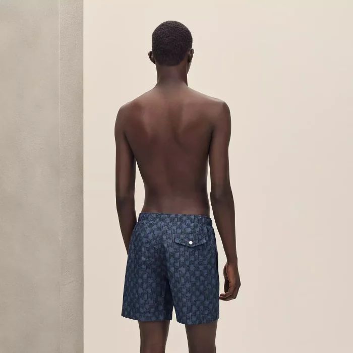 Hermès H Cut Remix Swim Trunks #385536