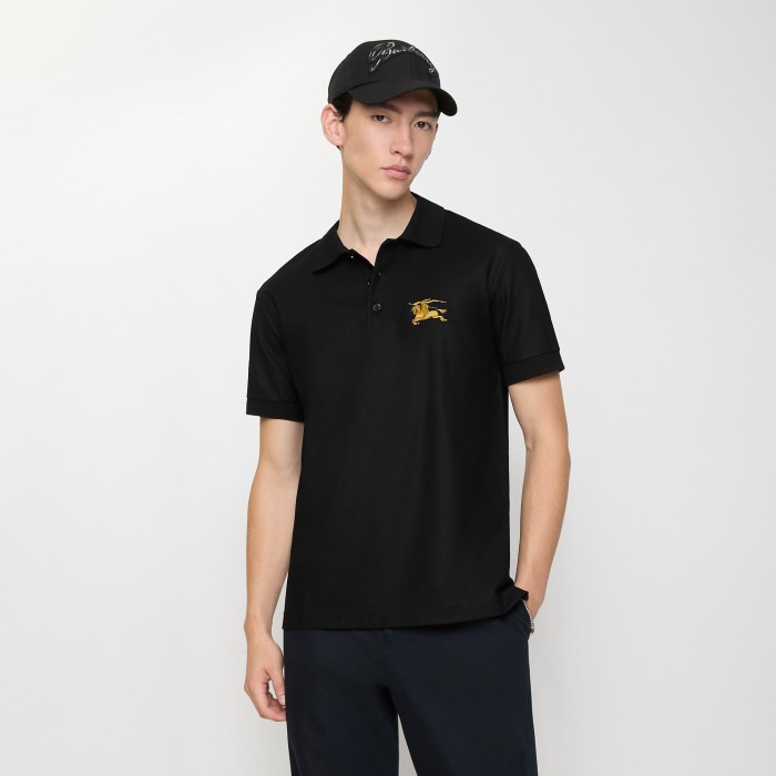 Burberry Knight Cotton Polo Shirt #385541