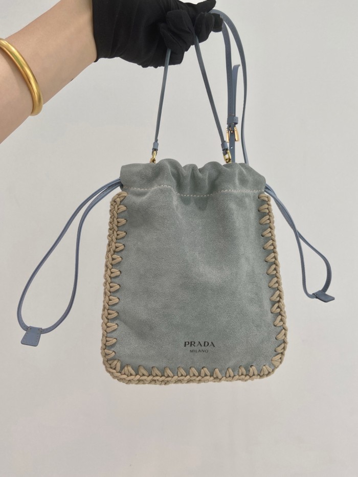 PRADA Agave Suede Smartphone Case #385517