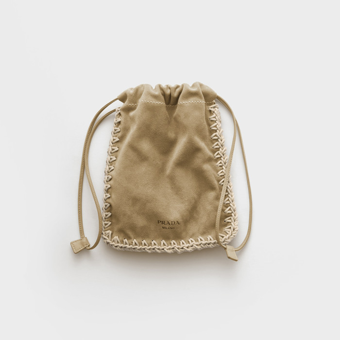 PRADA Agave Suede Smartphone Case #385517