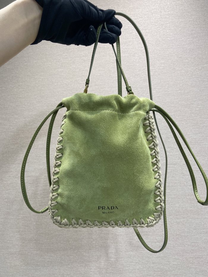 PRADA Agave Suede Smartphone Case #385517