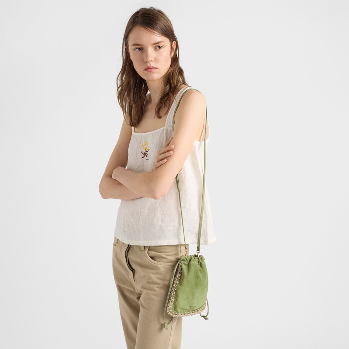 PRADA Agave Suede Smartphone Case #385517