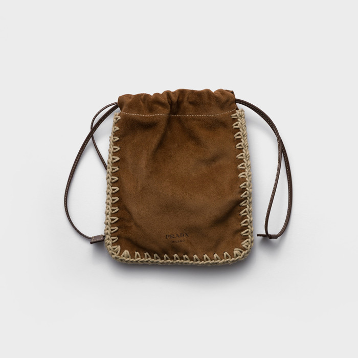 PRADA Agave Suede Smartphone Case #385517