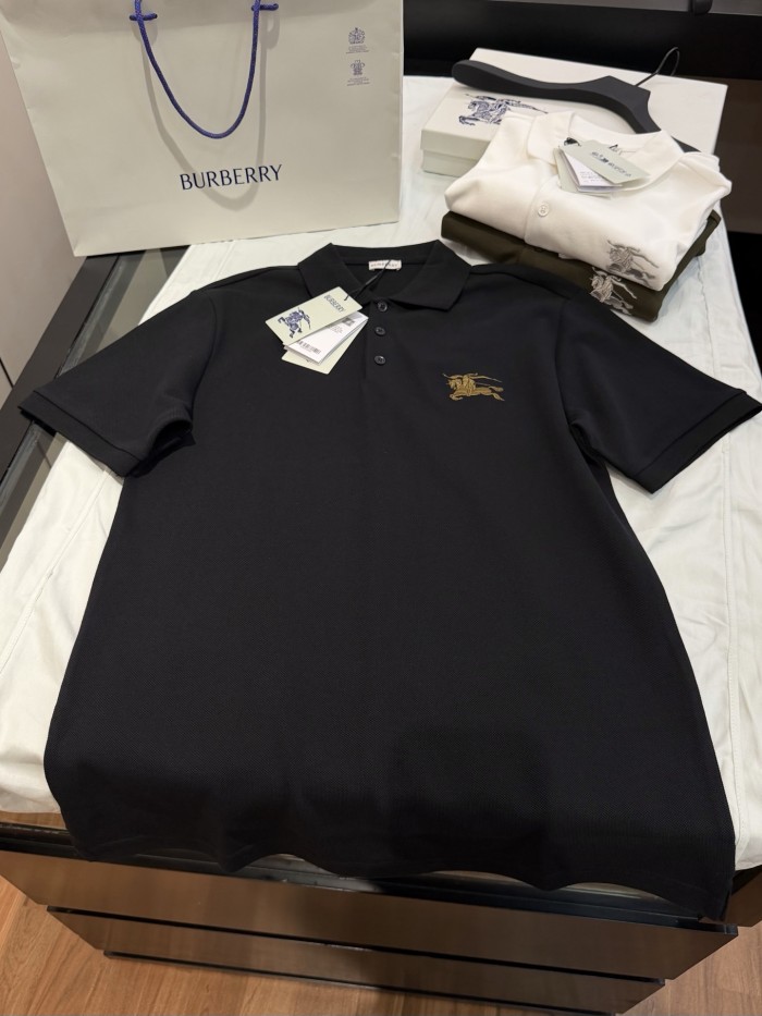 Burberry Knight Cotton Polo Shirt #385541