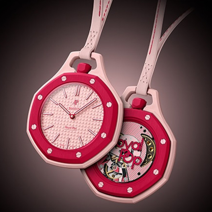 AUDEMARS PIGUET × SWATCH OTG ROZ Royal Pop Collection #385674