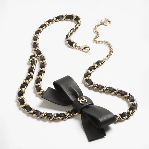 Chanel Bow Lambskin Waist Chain #385825