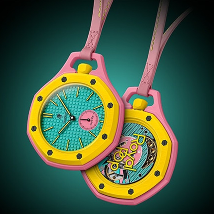 AUDEMARS PIGUET × SWATCH OTG ROZ Royal Pop Collection #385674