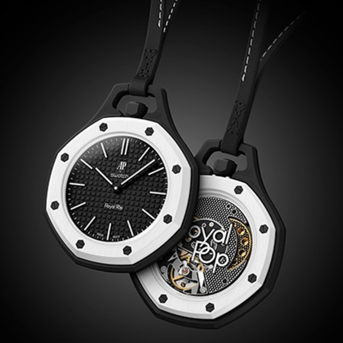 AUDEMARS PIGUET × SWATCH OTG ROZ Royal Pop Collection #385674