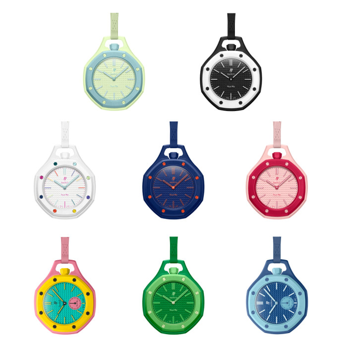 AUDEMARS PIGUET × SWATCH OTG ROZ Royal Pop Collection #385674