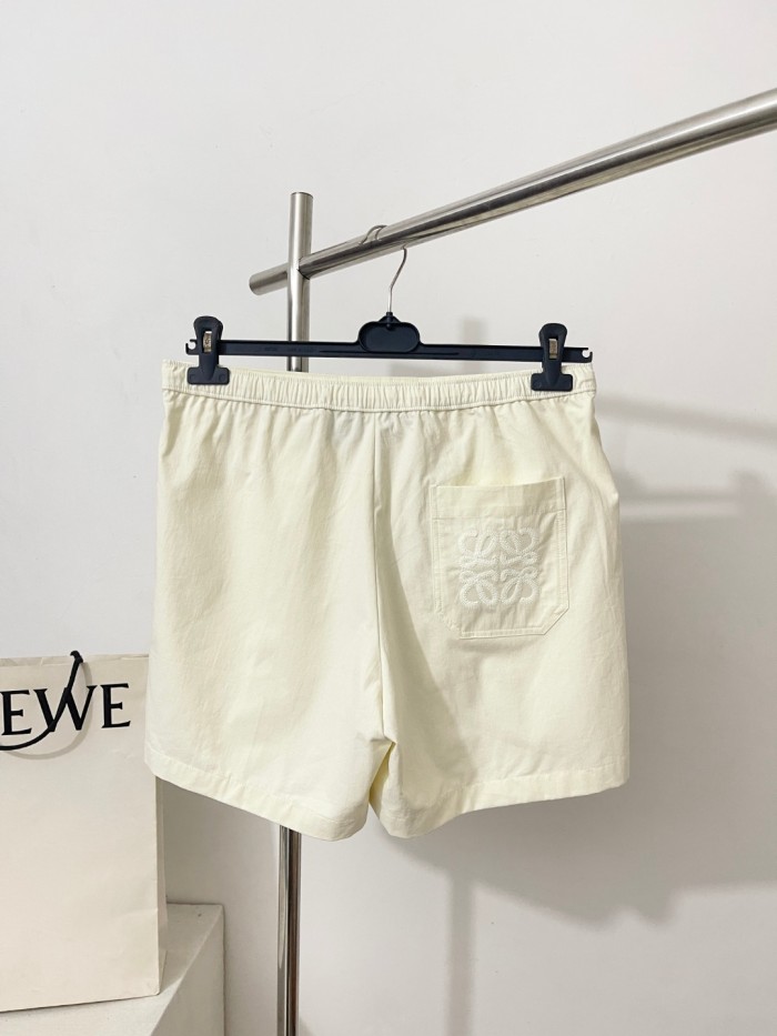 LOEWE  Shirt and Shorts in lyocell Beige #385885